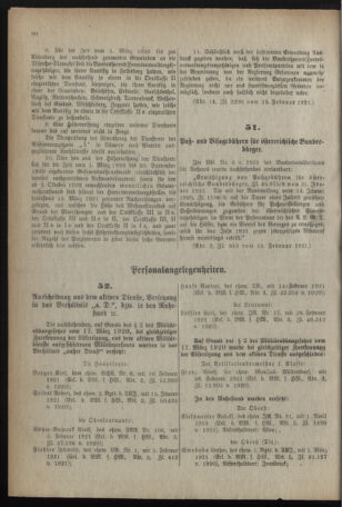 Verordnungsblatt für das deutschösterreichische Staatsamt für Heerwesen 19210219 Seite: 6