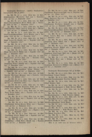 Verordnungsblatt für das deutschösterreichische Staatsamt für Heerwesen 19210226 Seite: 7