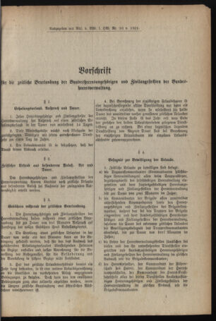 Verordnungsblatt für das deutschösterreichische Staatsamt für Heerwesen 19210226 Seite: 9