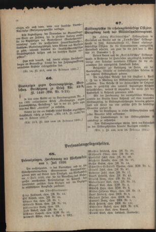 Verordnungsblatt für das deutschösterreichische Staatsamt für Heerwesen 19210305 Seite: 4