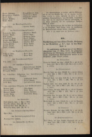 Verordnungsblatt für das deutschösterreichische Staatsamt für Heerwesen 19210305 Seite: 9