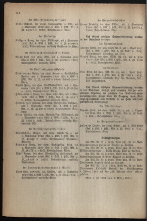 Verordnungsblatt für das deutschösterreichische Staatsamt für Heerwesen 19210312 Seite: 6