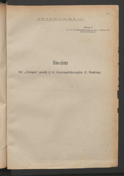 Verordnungsblatt für das deutschösterreichische Staatsamt für Heerwesen 19210426 Seite: 11