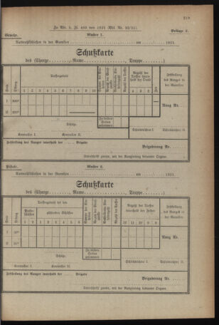 Verordnungsblatt für das deutschösterreichische Staatsamt für Heerwesen 19210428 Seite: 11