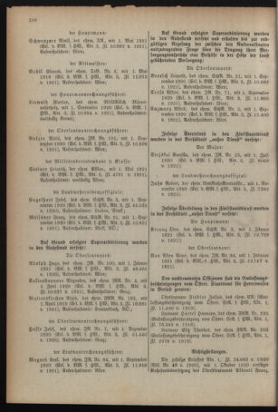 Verordnungsblatt für das deutschösterreichische Staatsamt für Heerwesen 19210430 Seite: 8