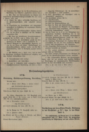 Verordnungsblatt für das deutschösterreichische Staatsamt für Heerwesen 19210507 Seite: 5