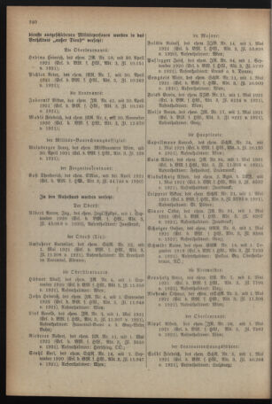 Verordnungsblatt für das deutschösterreichische Staatsamt für Heerwesen 19210507 Seite: 6