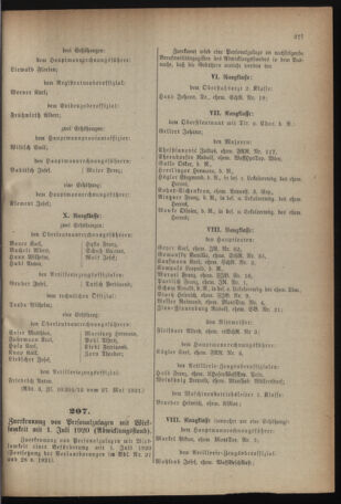 Verordnungsblatt für das deutschösterreichische Staatsamt für Heerwesen 19210601 Seite: 7