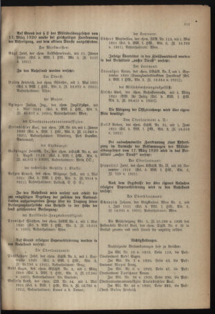 Verordnungsblatt für das deutschösterreichische Staatsamt für Heerwesen 19210618 Seite: 31