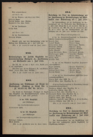 Verordnungsblatt für das deutschösterreichische Staatsamt für Heerwesen 19210628 Seite: 6