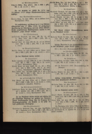 Verordnungsblatt für das deutschösterreichische Staatsamt für Heerwesen 19210727 Seite: 14