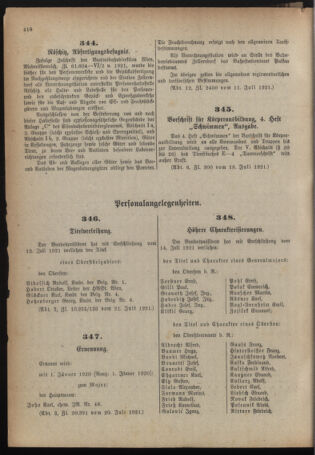 Verordnungsblatt für das deutschösterreichische Staatsamt für Heerwesen 19210727 Seite: 4