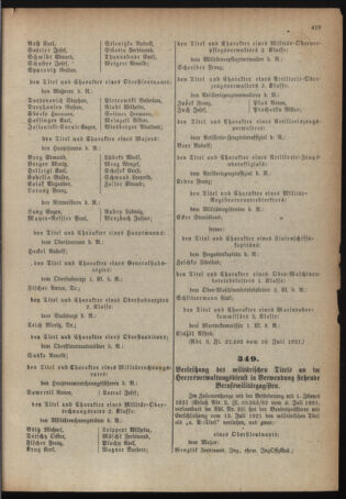 Verordnungsblatt für das deutschösterreichische Staatsamt für Heerwesen 19210727 Seite: 5