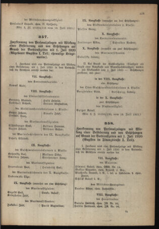 Verordnungsblatt für das deutschösterreichische Staatsamt für Heerwesen 19210727 Seite: 9