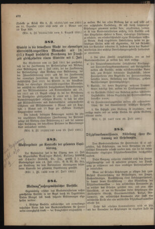 Verordnungsblatt für das deutschösterreichische Staatsamt für Heerwesen 19210810 Seite: 2