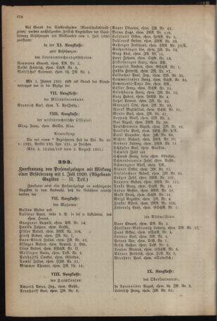 Verordnungsblatt für das deutschösterreichische Staatsamt für Heerwesen 19210810 Seite: 6