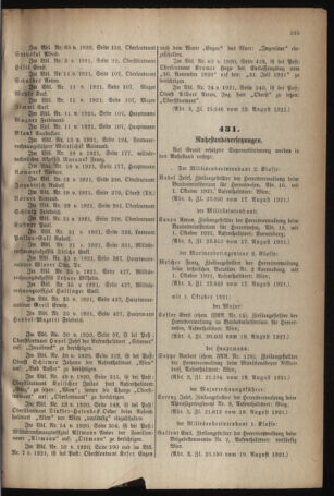 Verordnungsblatt für das deutschösterreichische Staatsamt für Heerwesen 19210825 Seite: 11