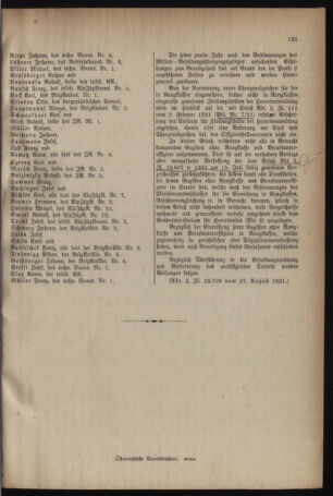 Verordnungsblatt für das deutschösterreichische Staatsamt für Heerwesen 19210827 Seite: 19