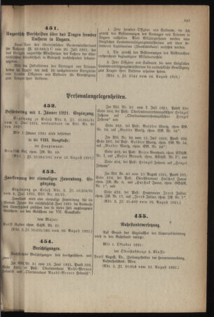 Verordnungsblatt für das deutschösterreichische Staatsamt für Heerwesen 19210903 Seite: 7