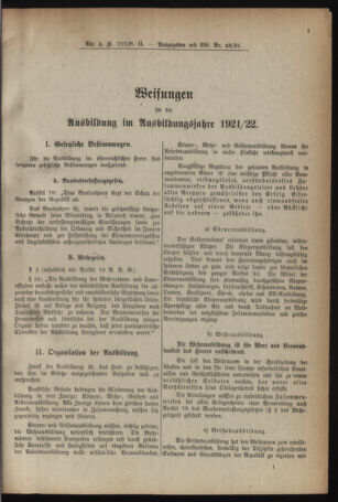 Verordnungsblatt für das deutschösterreichische Staatsamt für Heerwesen 19210924 Seite: 3