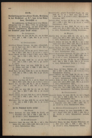 Verordnungsblatt für das deutschösterreichische Staatsamt für Heerwesen 19210930 Seite: 8