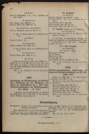 Verordnungsblatt für das deutschösterreichische Staatsamt für Heerwesen 19211005 Seite: 10