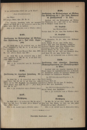 Verordnungsblatt für das deutschösterreichische Staatsamt für Heerwesen 19211008 Seite: 5