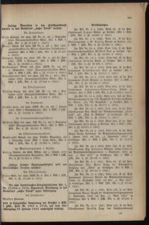 Verordnungsblatt für das deutschösterreichische Staatsamt für Heerwesen 19211022 Seite: 65