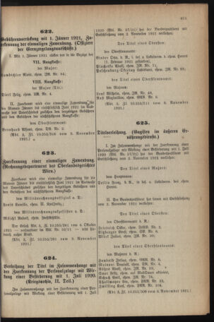 Verordnungsblatt für das deutschösterreichische Staatsamt für Heerwesen 19211111 Seite: 5