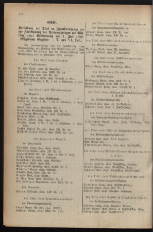 Verordnungsblatt für das deutschösterreichische Staatsamt für Heerwesen 19211111 Seite: 6