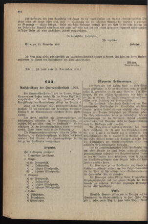 Verordnungsblatt für das deutschösterreichische Staatsamt für Heerwesen 19211119 Seite: 2