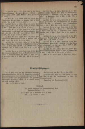 Verordnungsblatt für das deutschösterreichische Staatsamt für Heerwesen 19211210 Seite: 11