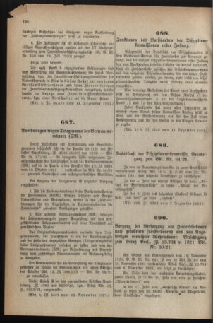 Verordnungsblatt für das deutschösterreichische Staatsamt für Heerwesen 19211217 Seite: 2