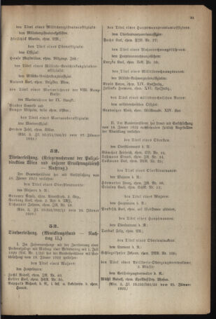 Verordnungsblatt für das deutschösterreichische Staatsamt für Heerwesen 19220128 Seite: 11