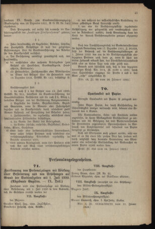 Verordnungsblatt für das deutschösterreichische Staatsamt für Heerwesen 19220204 Seite: 7