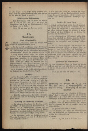 Verordnungsblatt für das deutschösterreichische Staatsamt für Heerwesen 19220218 Seite: 2