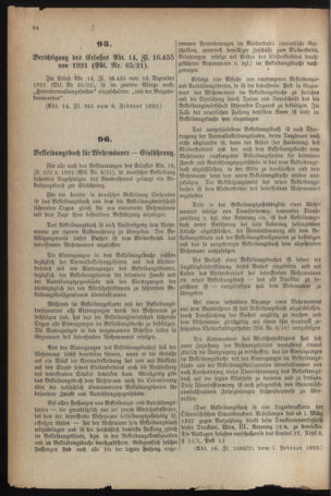 Verordnungsblatt für das deutschösterreichische Staatsamt für Heerwesen 19220218 Seite: 4