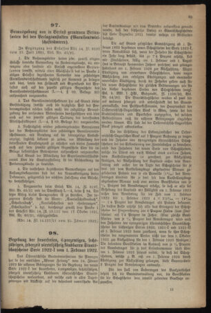 Verordnungsblatt für das deutschösterreichische Staatsamt für Heerwesen 19220218 Seite: 5