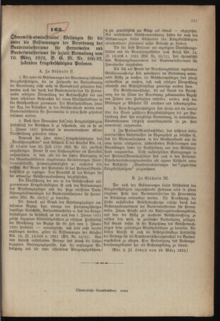 Verordnungsblatt für das deutschösterreichische Staatsamt für Heerwesen 19220329 Seite: 3