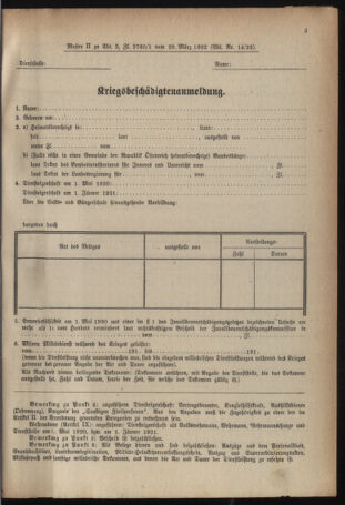 Verordnungsblatt für das deutschösterreichische Staatsamt für Heerwesen 19220329 Seite: 7