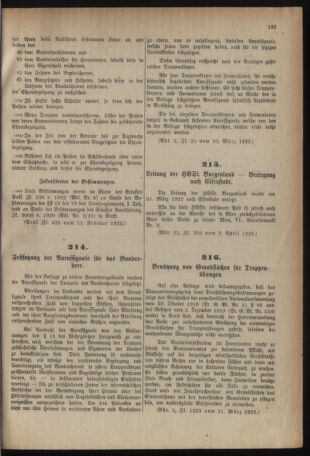 Verordnungsblatt für das deutschösterreichische Staatsamt für Heerwesen 19220422 Seite: 13