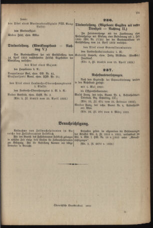 Verordnungsblatt für das deutschösterreichische Staatsamt für Heerwesen 19220429 Seite: 5