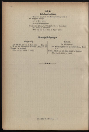 Verordnungsblatt für das deutschösterreichische Staatsamt für Heerwesen 19220506 Seite: 6