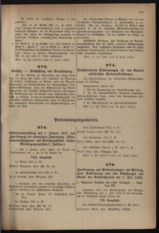 Verordnungsblatt für das deutschösterreichische Staatsamt für Heerwesen 19220624 Seite: 7