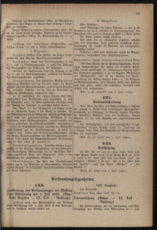 Verordnungsblatt für das deutschösterreichische Staatsamt für Heerwesen 19220715 Seite: 7