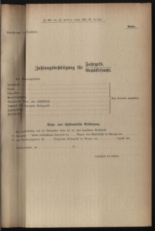 Verordnungsblatt für das deutschösterreichische Staatsamt für Heerwesen 19220722 Seite: 15