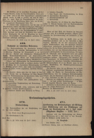 Verordnungsblatt für das deutschösterreichische Staatsamt für Heerwesen 19220729 Seite: 7