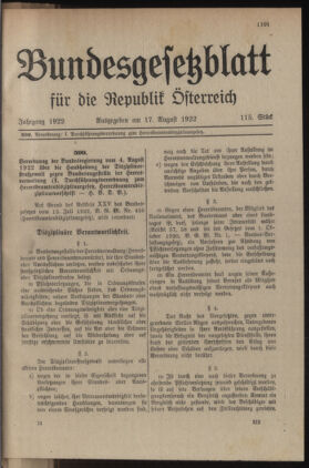 Verordnungsblatt für das deutschösterreichische Staatsamt für Heerwesen 19220817 Seite: 1