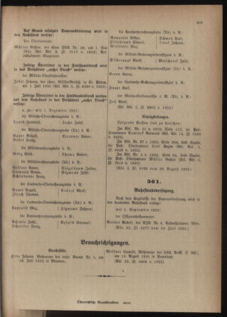 Verordnungsblatt für das deutschösterreichische Staatsamt für Heerwesen 19220902 Seite: 7