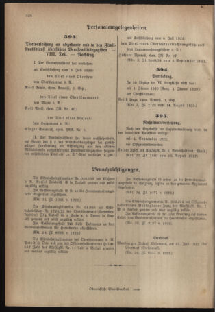 Verordnungsblatt für das deutschösterreichische Staatsamt für Heerwesen 19220916 Seite: 14